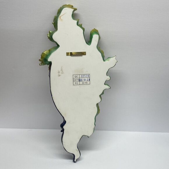 Design Toscano Wall Mask of Venice Peacock 6.5" x 13.5" Mardi Gras - READ - Picture 10 of 14